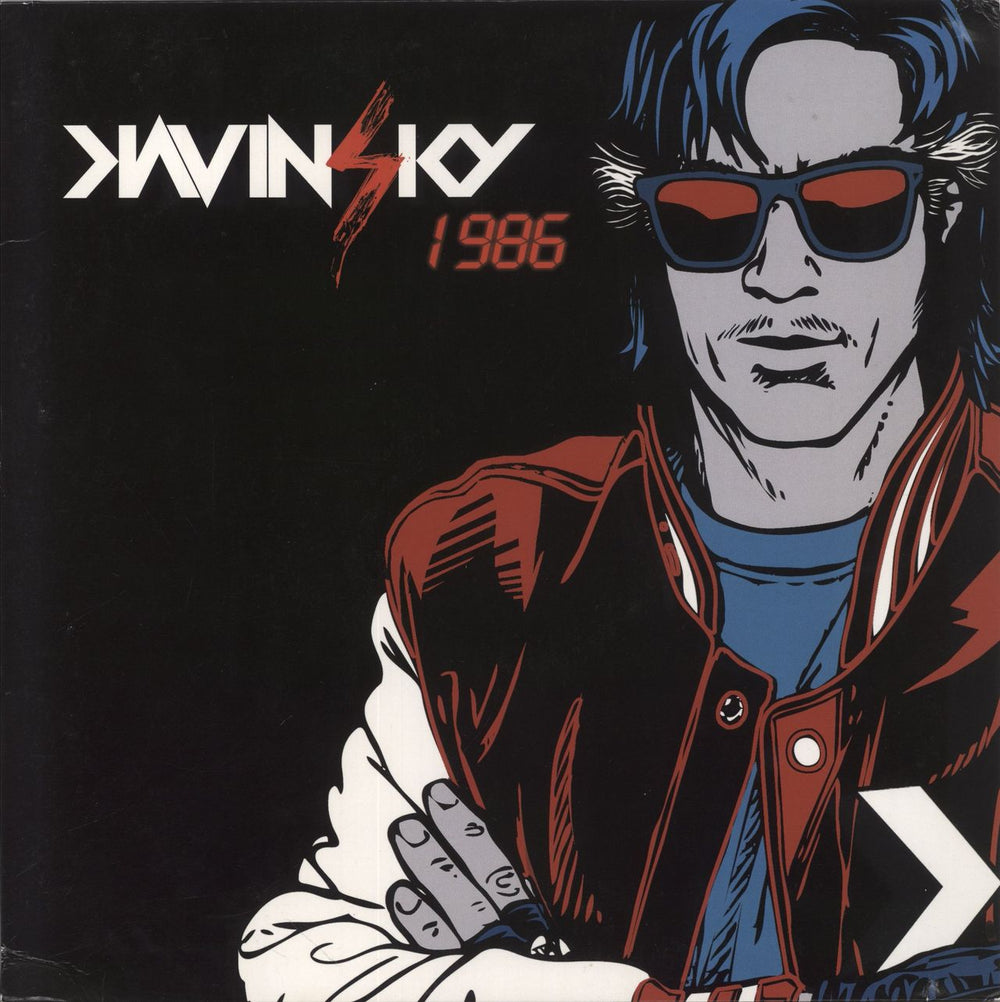 Kavinsky 1986 French 12" vinyl single (12 inch record / Maxi-single) REC37