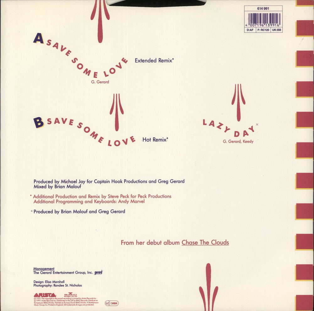 Keedy Save Some Love UK 12" vinyl single (12 inch record / Maxi-single) 4007196139916