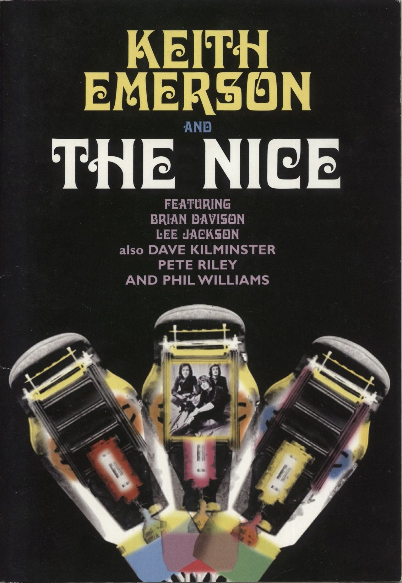 Keith Emerson Keith Emerson And The Nice UK tour programme TOUR PROGRAMME