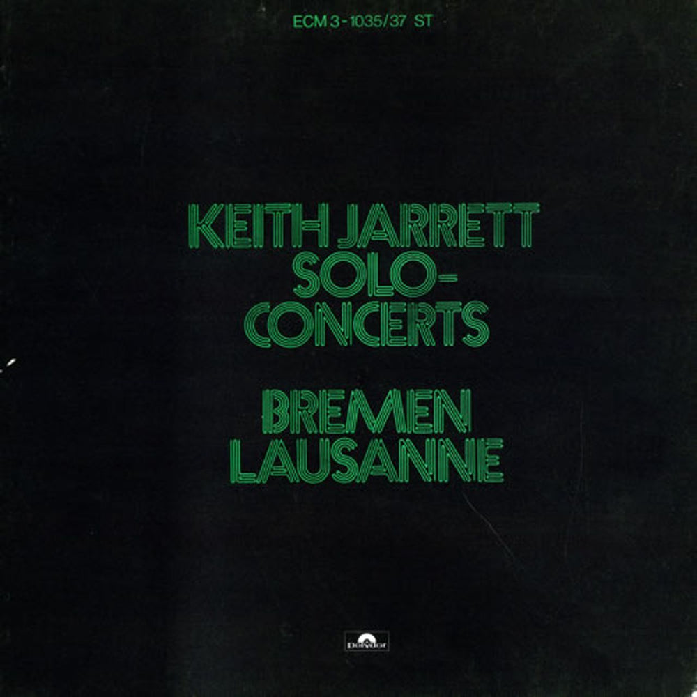 Keith Jarrett Solo Concerts US Vinyl Box Set ECM3-1035/37ST