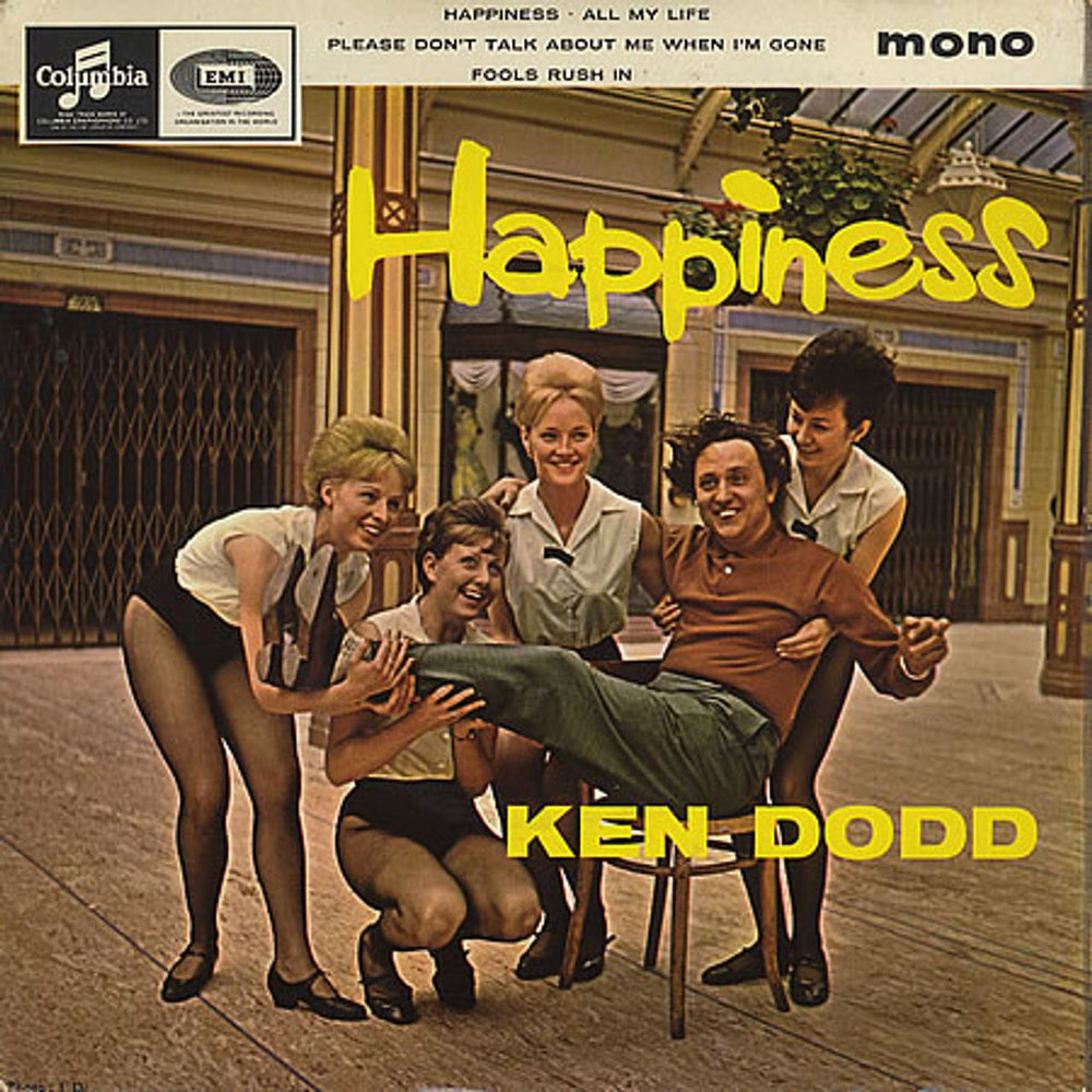 Ken Dodd Happiness EP UK 7" vinyl single (7 inch record / 45) SEG8365