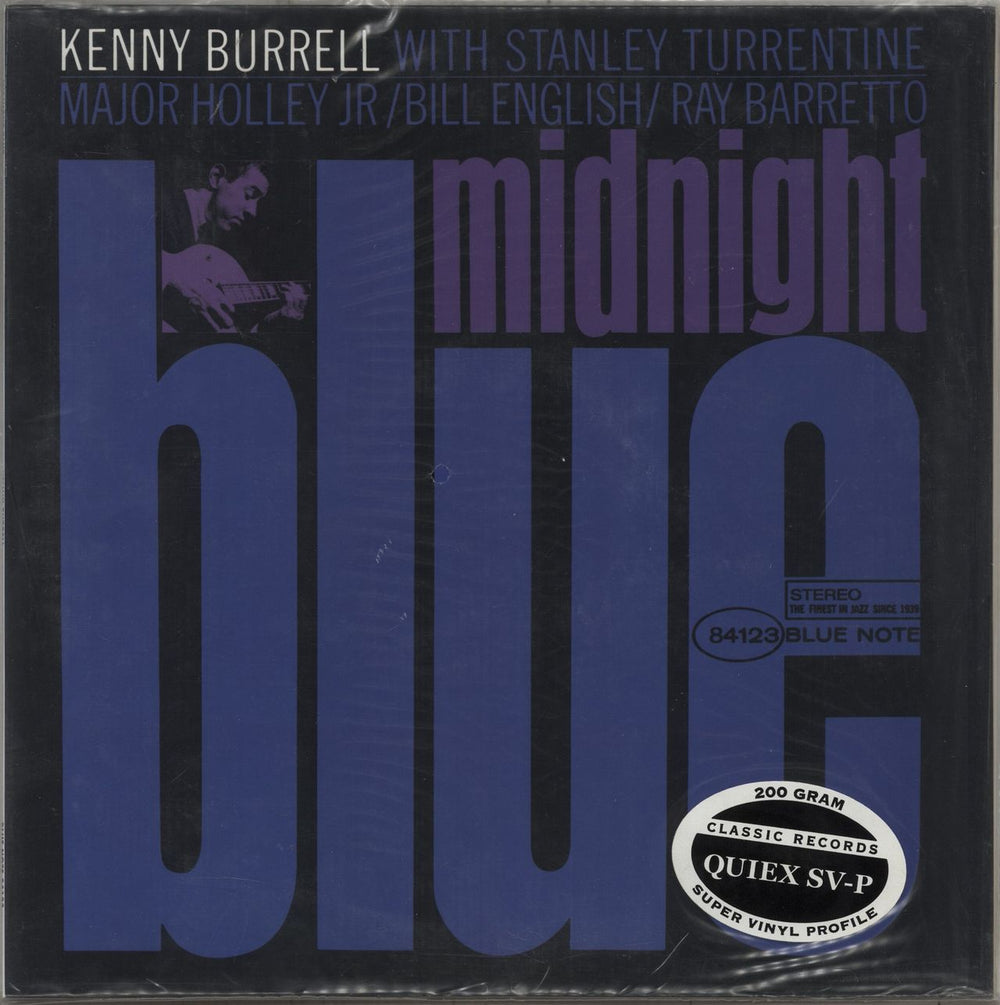 Kenny Burrell Midnight Blue - 200g - Sealed US 2-LP vinyl record set (Double LP Album) 84123
