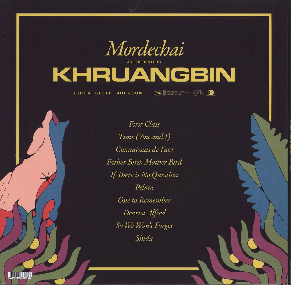 Khruangbin Mordechai - Translucent Pink Vinyl US vinyl LP album (LP record) 656605149318