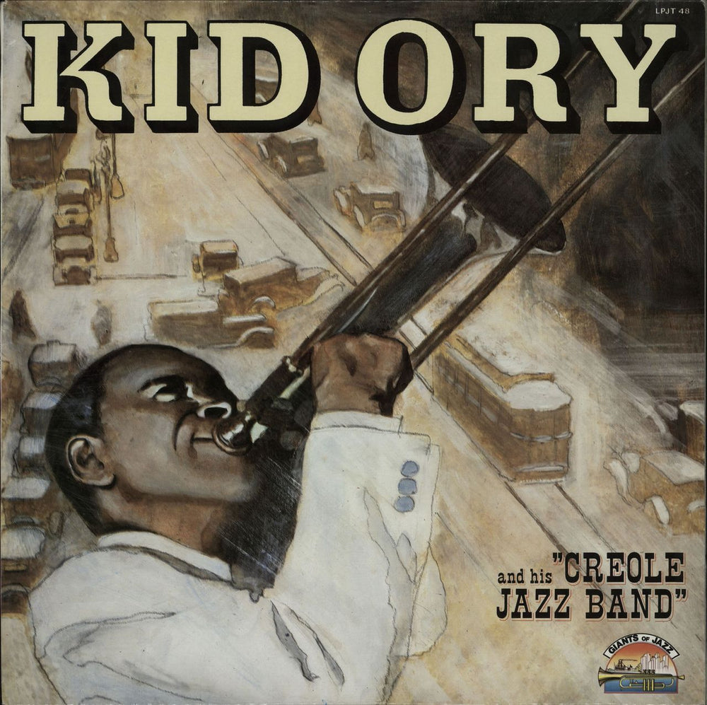 Kid Ory Kid Ory And His Creole Jazz Band Italian vinyl LP album (LP record) LPJT48