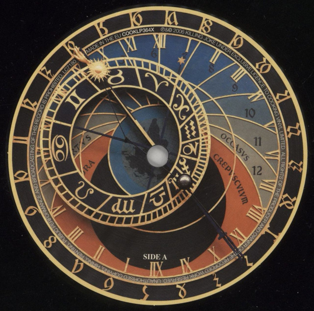 Killing Joke Hosannas From The Basement - Stickered UK 2-LP vinyl record set (Double LP Album) KIL2LHO861051