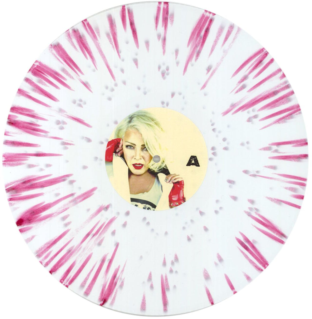 Kim Wilde Pop Don't Stop: Greatest Hits - White & Red Splatter Vinyl UK 3-LP vinyl record set (Triple LP Album) WIL3LPO858602