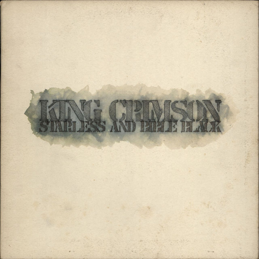 King Crimson Starless And Bible Black + Inner - VG UK vinyl LP album (LP record) ILPS9275