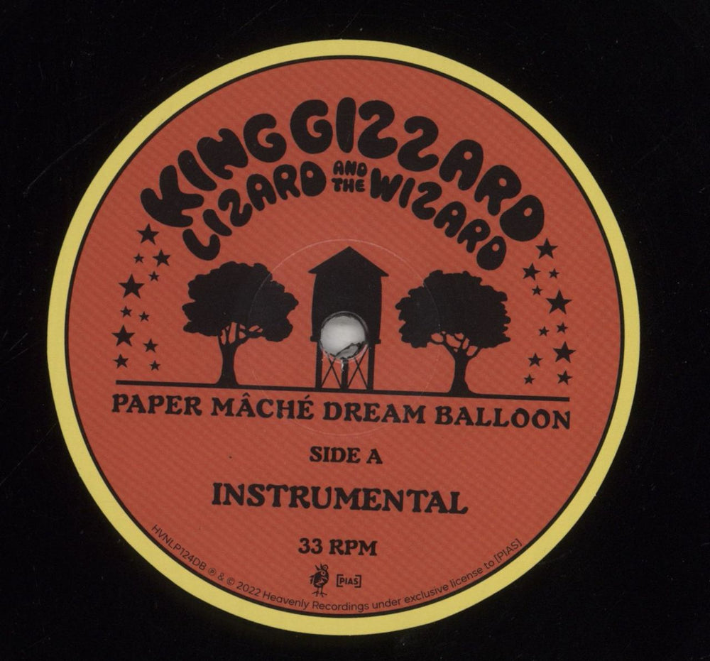 King Gizzard And The Lizard Wizard Paper Mâché Dream Balloon UK 2-LP vinyl record set (Double LP Album) KZS2LPA855746