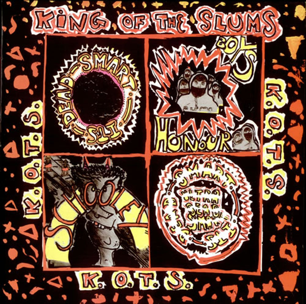 King Of The Slums It's Dead Smart UK 12" vinyl single (12 inch record / Maxi-single) DONG63