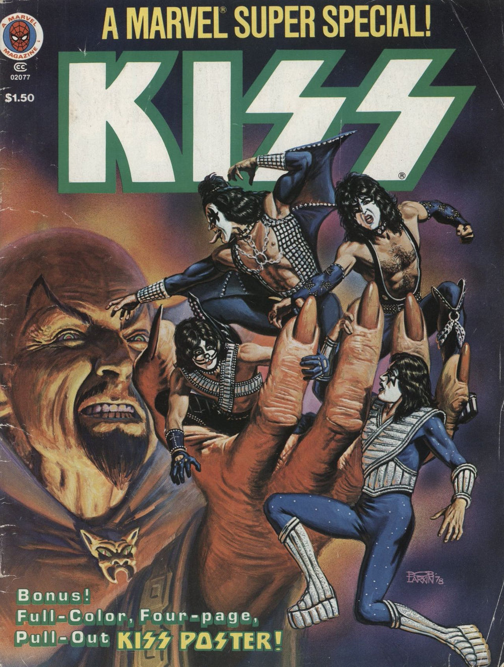Kiss A Marvel Super Special! - Comic - Vol 1 Issue 5 US magazine MAGAZINE