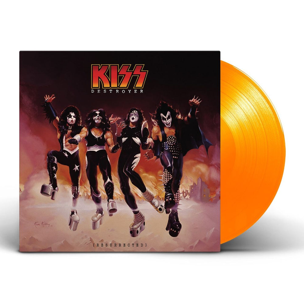 Kiss Destroyer {Resurrected} - Orange Vinyl - Sealed US vinyl LP album (LP record) KISLPDE786895