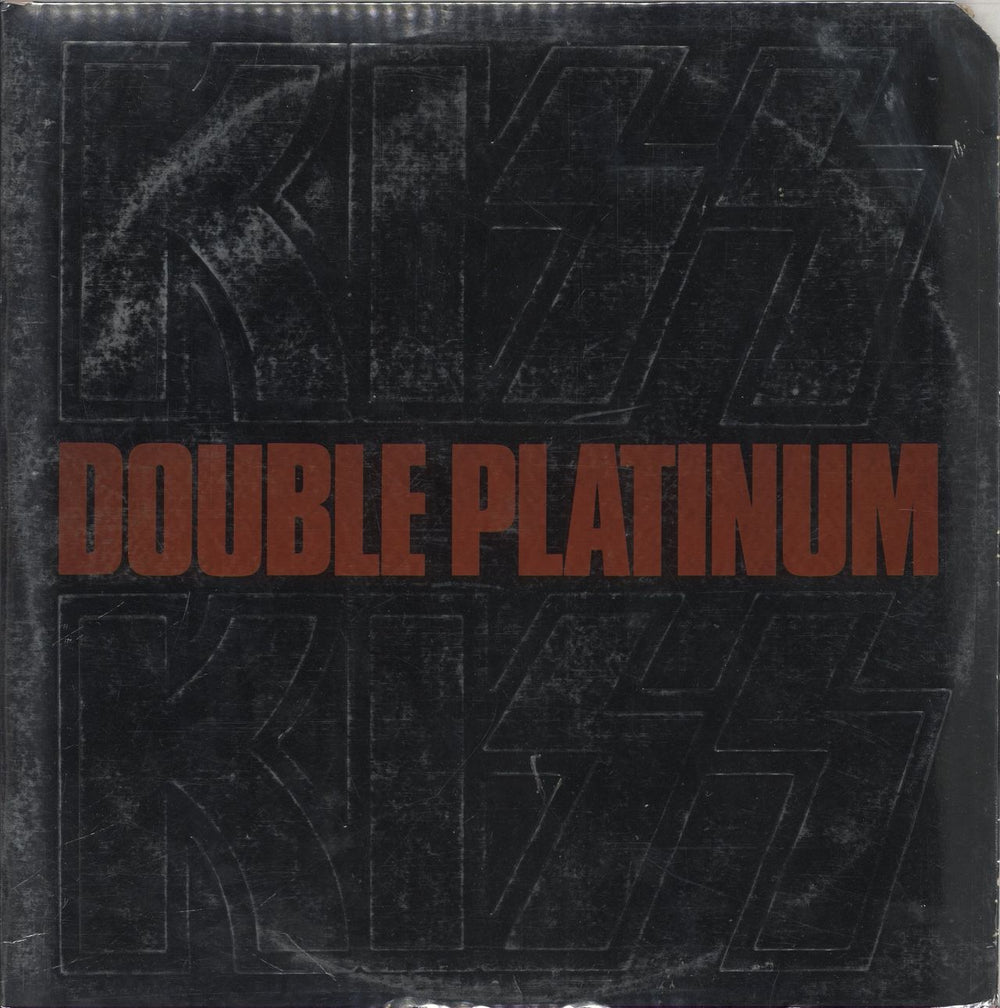 Kiss Double Platinum + Award & Merchandise Insert - EX US 2-LP vinyl record set (Double LP Album) NBLP7100