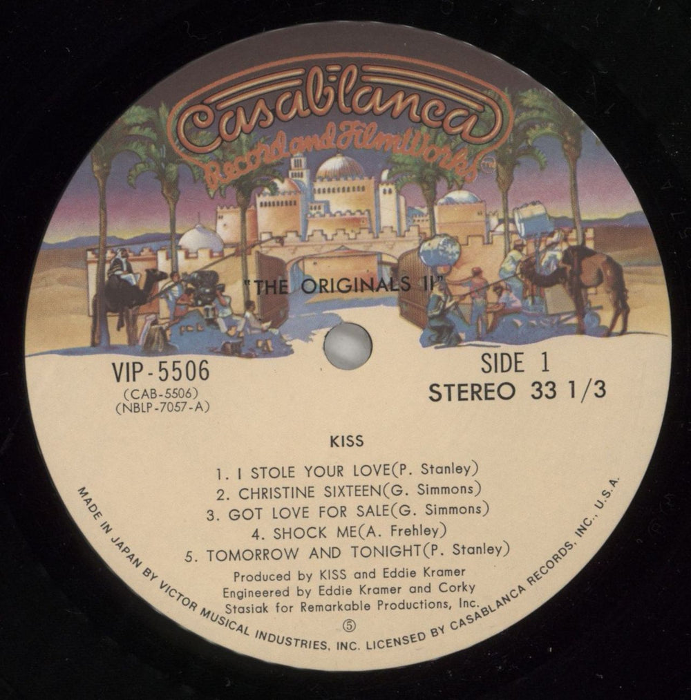 Kiss The Originals II + 2 Booklets & Mask - wol/woc Japanese 3-LP vinyl record set (Triple LP Album) KIS3LTH199955