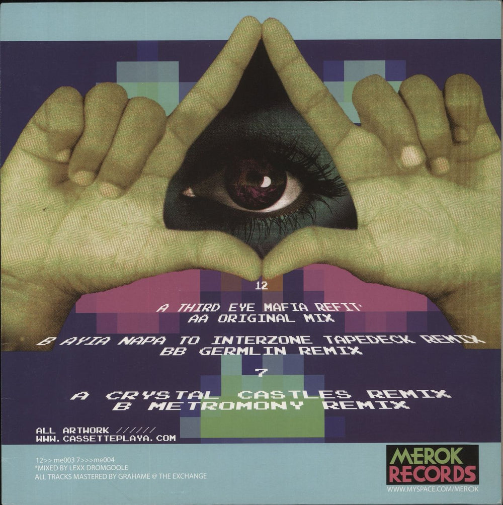 Klaxons Atlantis To Interzone (Remixes) - 12" & 7" UK 12" vinyl single (12 inch record / Maxi-single)