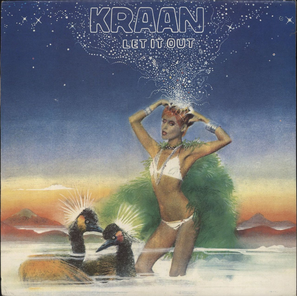 Kraan Let It Out UK vinyl LP album (LP record) GULP1013