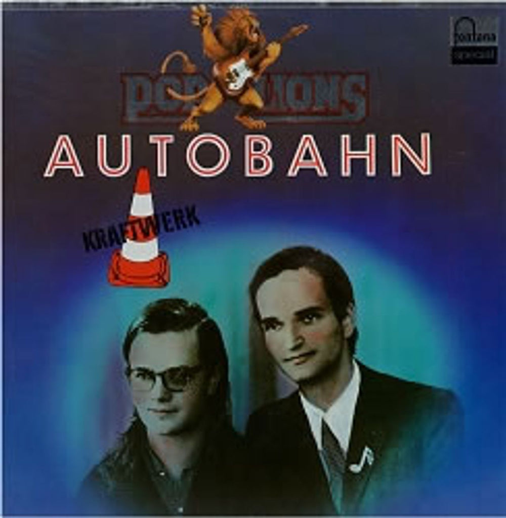 Kraftwerk Pop Lions - Autobahn German vinyl LP album (LP record) 6434348