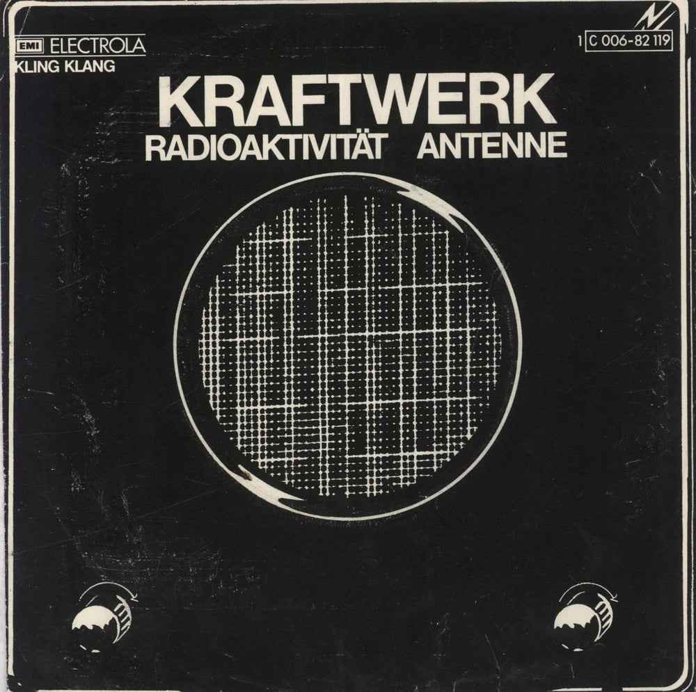 Kraftwerk Radioaktivitat German 7" vinyl single (7 inch record / 45) 1C006-82119