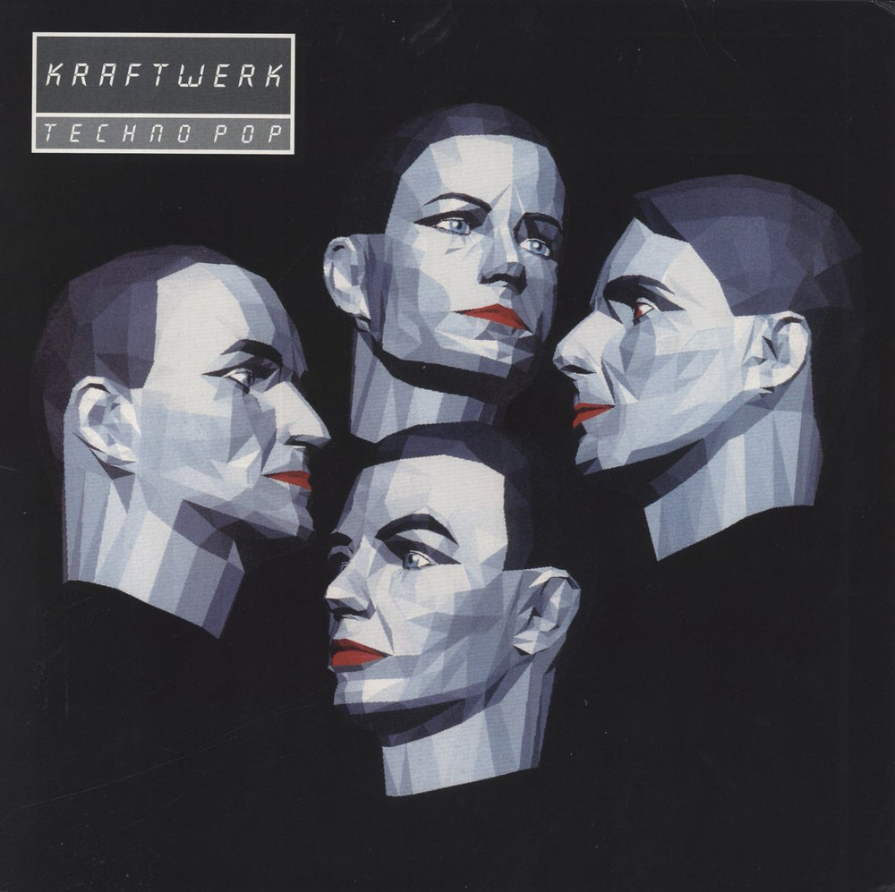 Kraftwerk Techno Pop - 180gm Clear Vinyl - EX UK vinyl LP album (LP record) 5099996605011