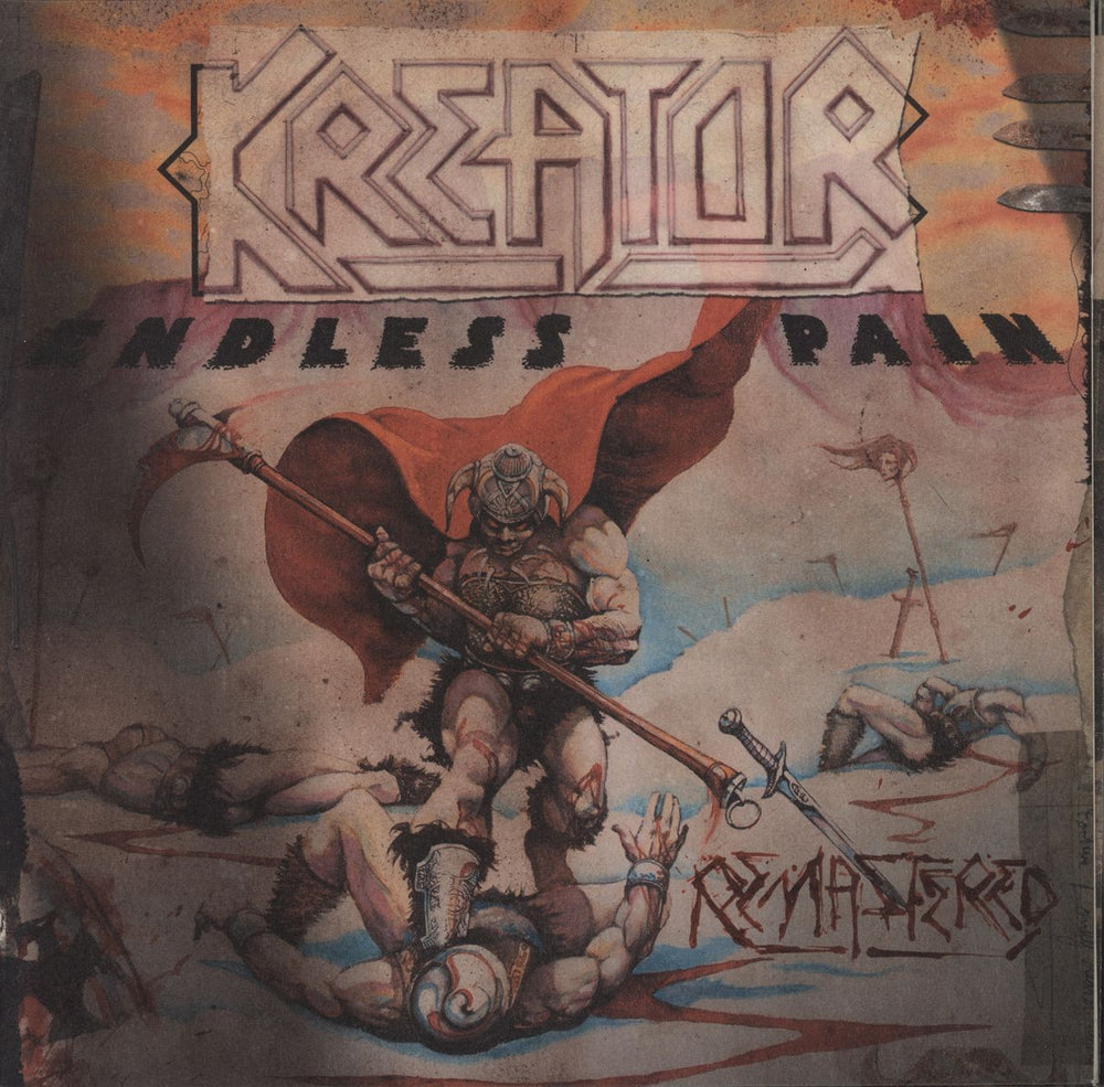 Kreator Endless Pain - 180g UK 2-LP vinyl record set (Double LP Album) NOISE2LP021