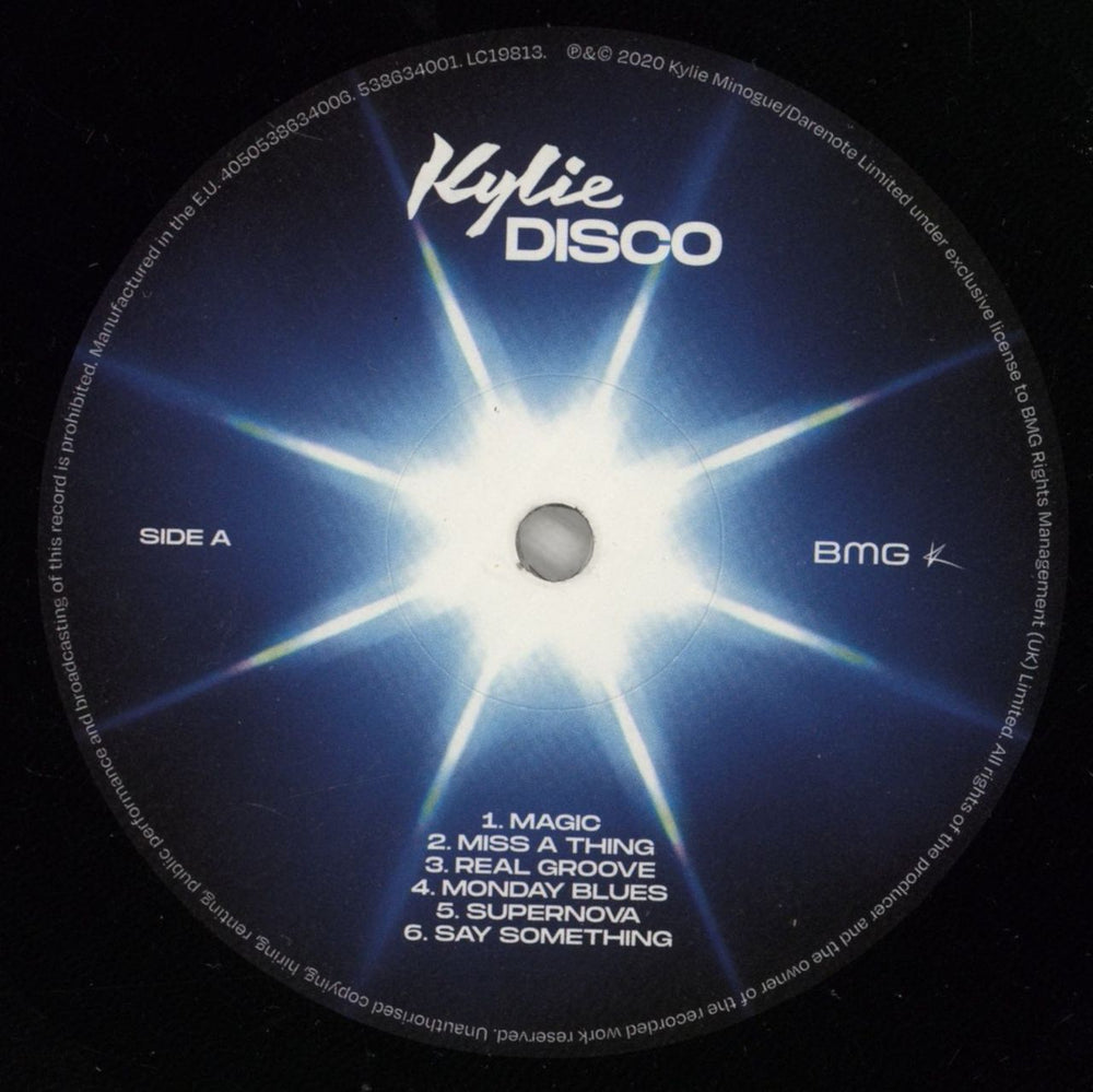 Kylie Minogue Disco UK vinyl LP album (LP record) KYLLPDI880856