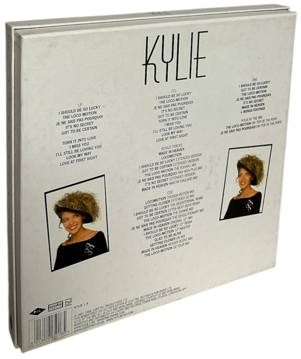 Kylie Minogue Kylie UK CD Album Box Set 5013929250185
