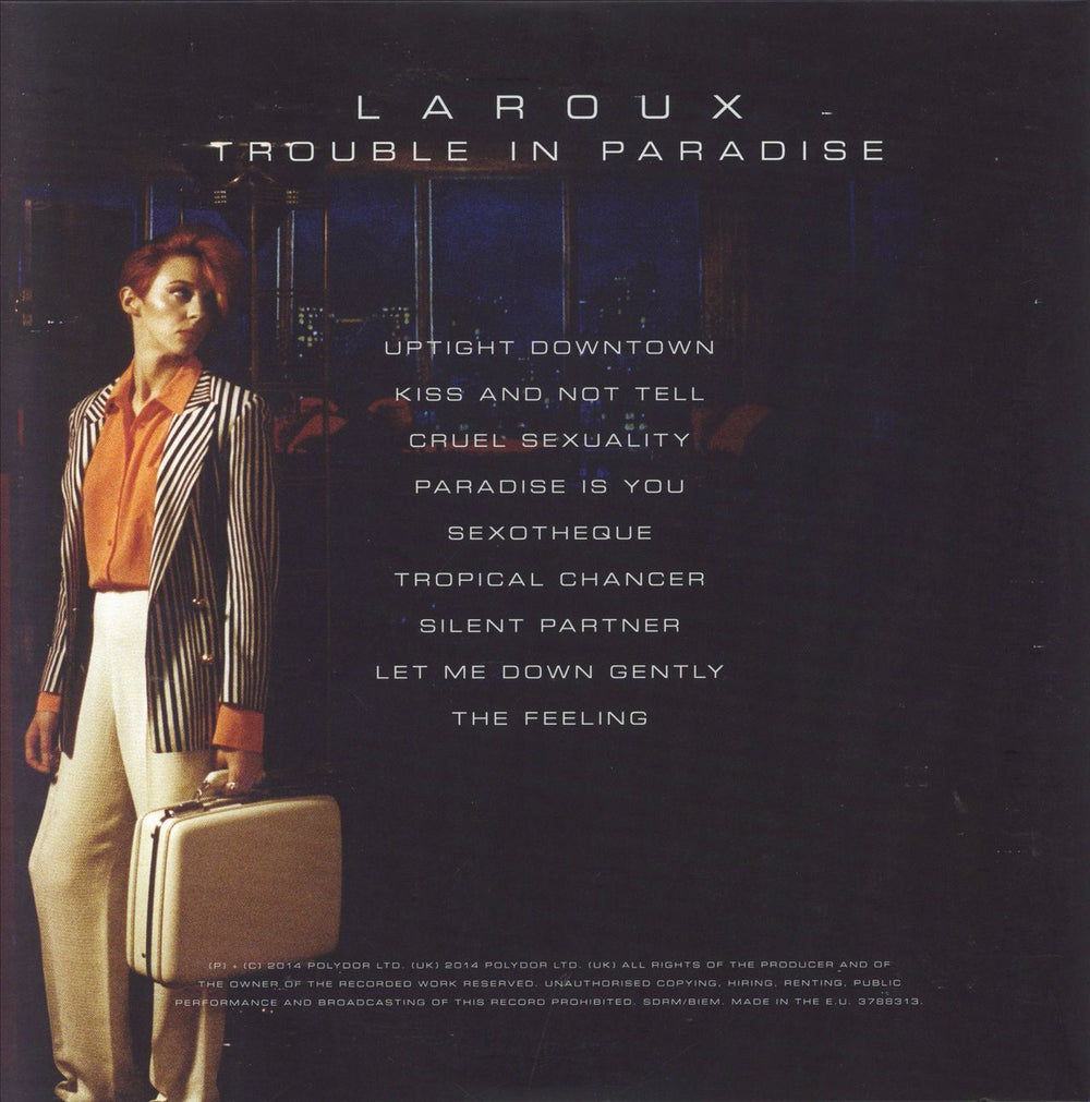 La Roux Trouble In Paradise UK vinyl LP album (LP record)