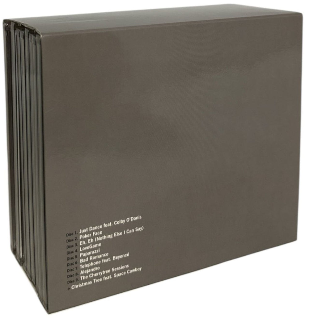 Lady Gaga The Singles Japanese CD Single Box Set 4988005638786