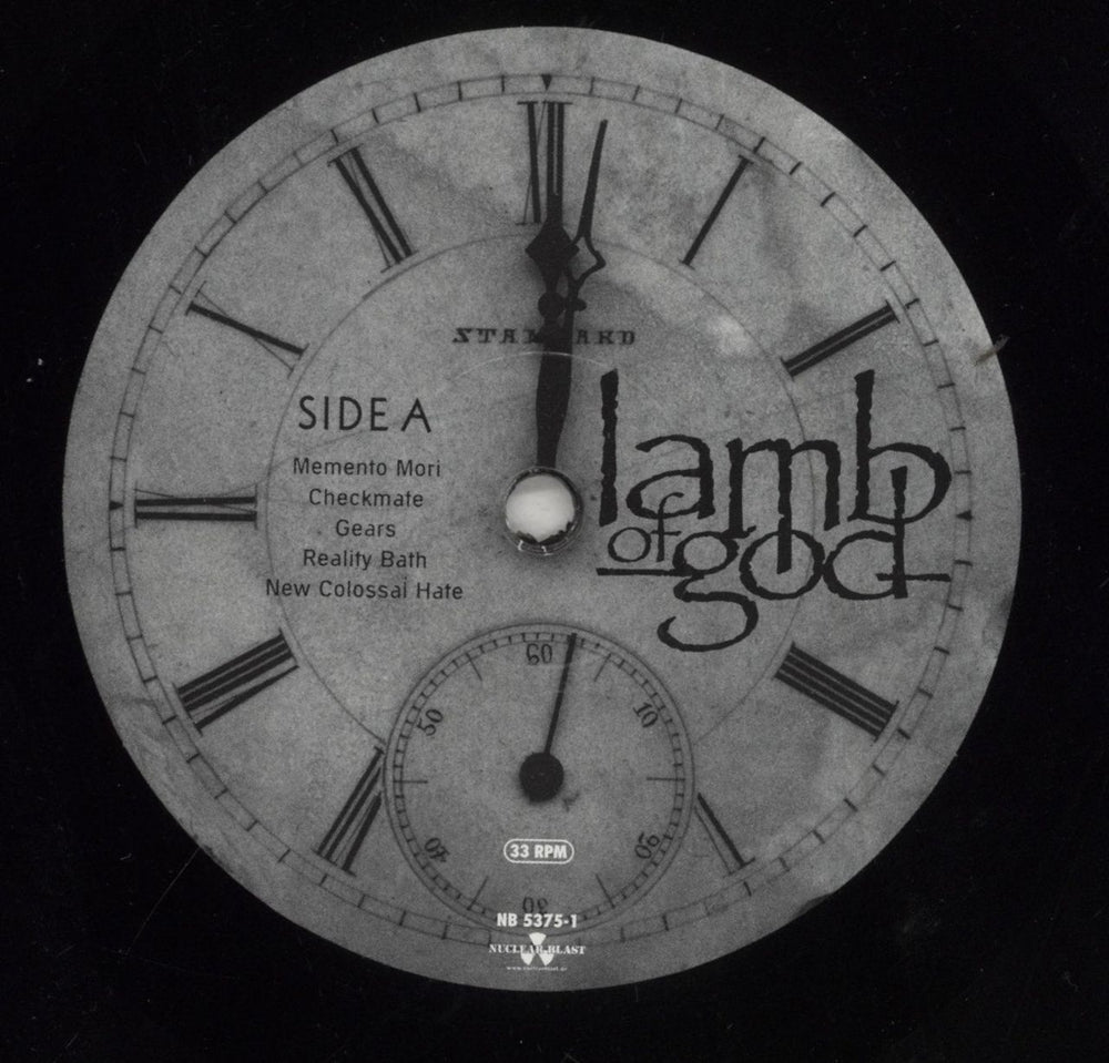 Lamb Of God Lamb of God - EX German vinyl LP album (LP record) LGMLPLA856665