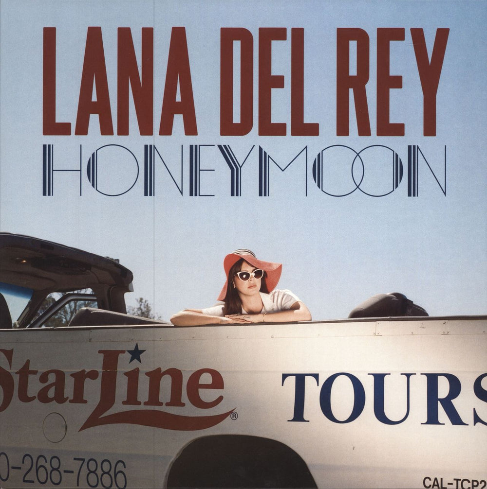 Lana Del Rey Honeymoon - 180gm UK 2-LP vinyl record set (Double LP Album) 4750768