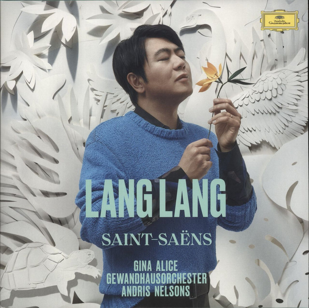 Lang Lang Saint-Saens - 180 Gram Clear Vinyl UK 2-LP vinyl record set (Double LP Album) 4875019