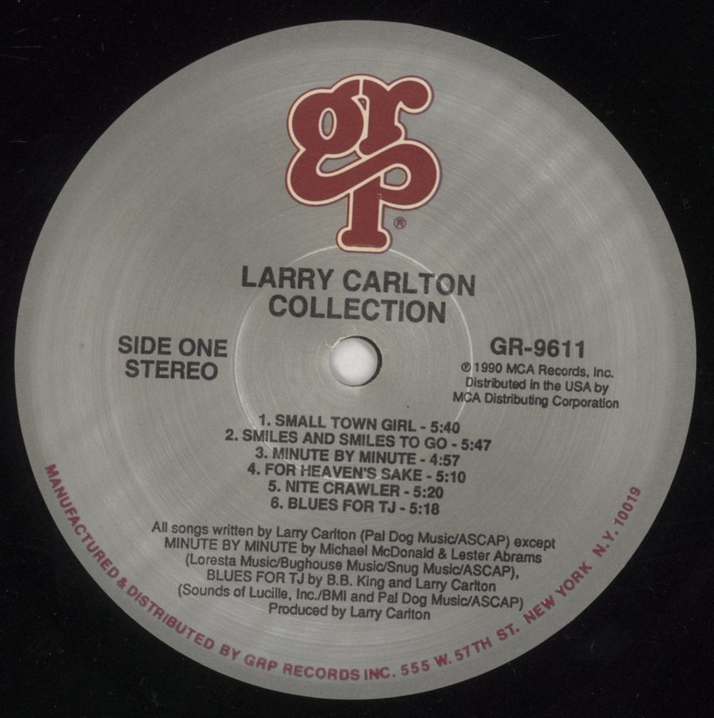 Larry Carlton Collection US vinyl LP album (LP record) LC5LPCO746143