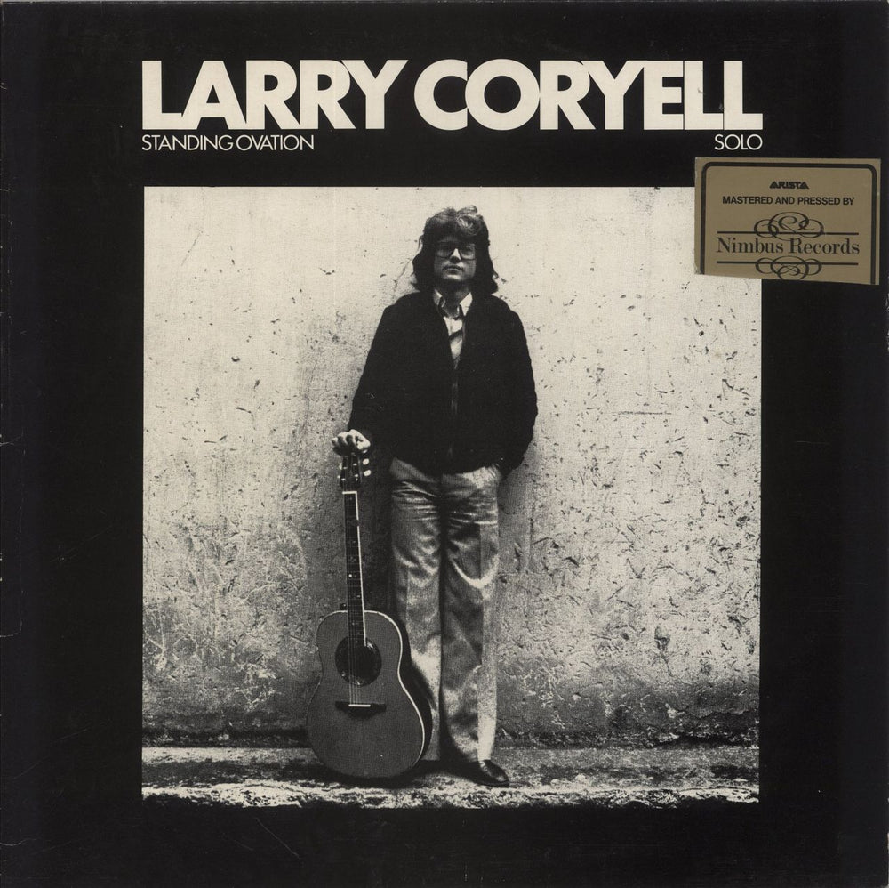 Larry Coryell Standing Ovation - Nimbus Supercut UK vinyl LP album (LP record) AN3024