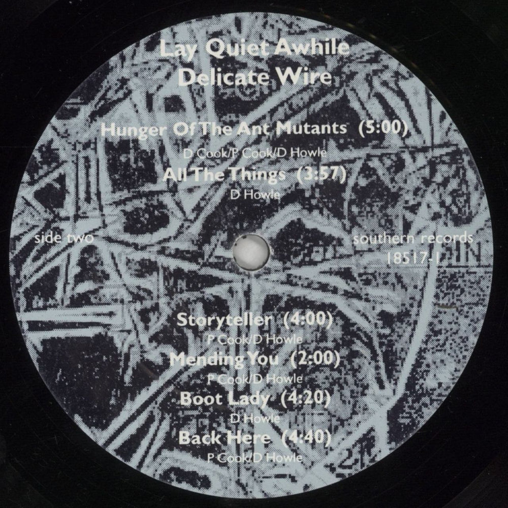Lay Quiet Awhile Delicate Wire UK vinyl LP album (LP record) 8K0LPDE856806