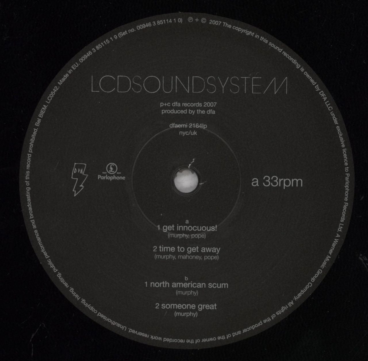 LCD Soundsystem Sound Of Silver UK 2-LP vinyl set — RareVinyl.com