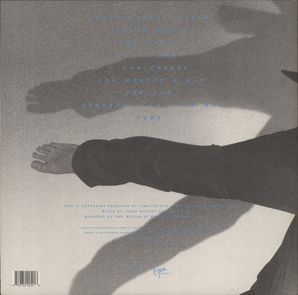 LCD Soundsystem This Is Happening US 2-LP vinyl record set (Double LP Album) 829732225013