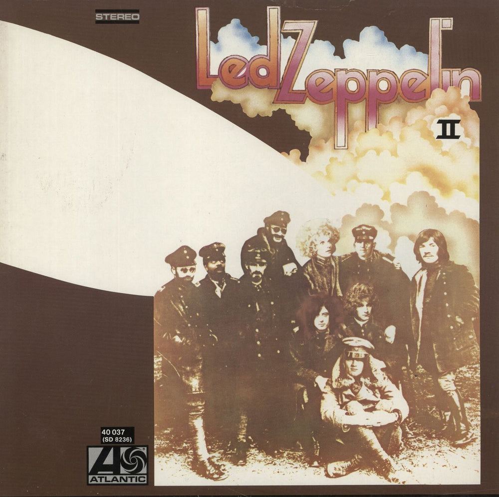 Led Zeppelin Led Zeppelin II - 80s German vinyl LP album (LP record) K40037