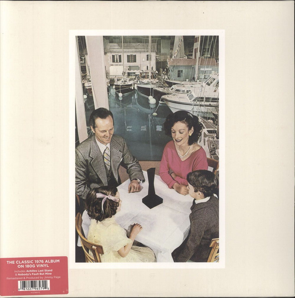 Led Zeppelin Presence - 180gm UK vinyl LP album (LP record) 8122796579