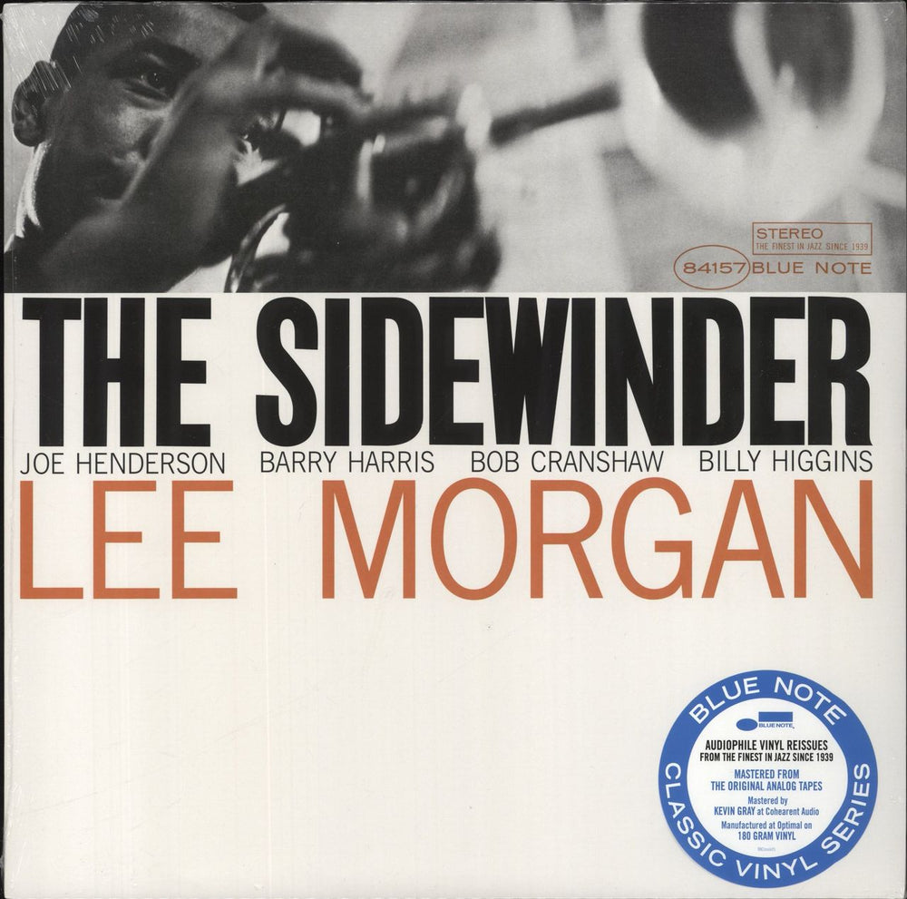 Lee Morgan The Sidewinder - 180 Gram Vinyl - Sealed UK vinyl LP album (LP record) 0743886