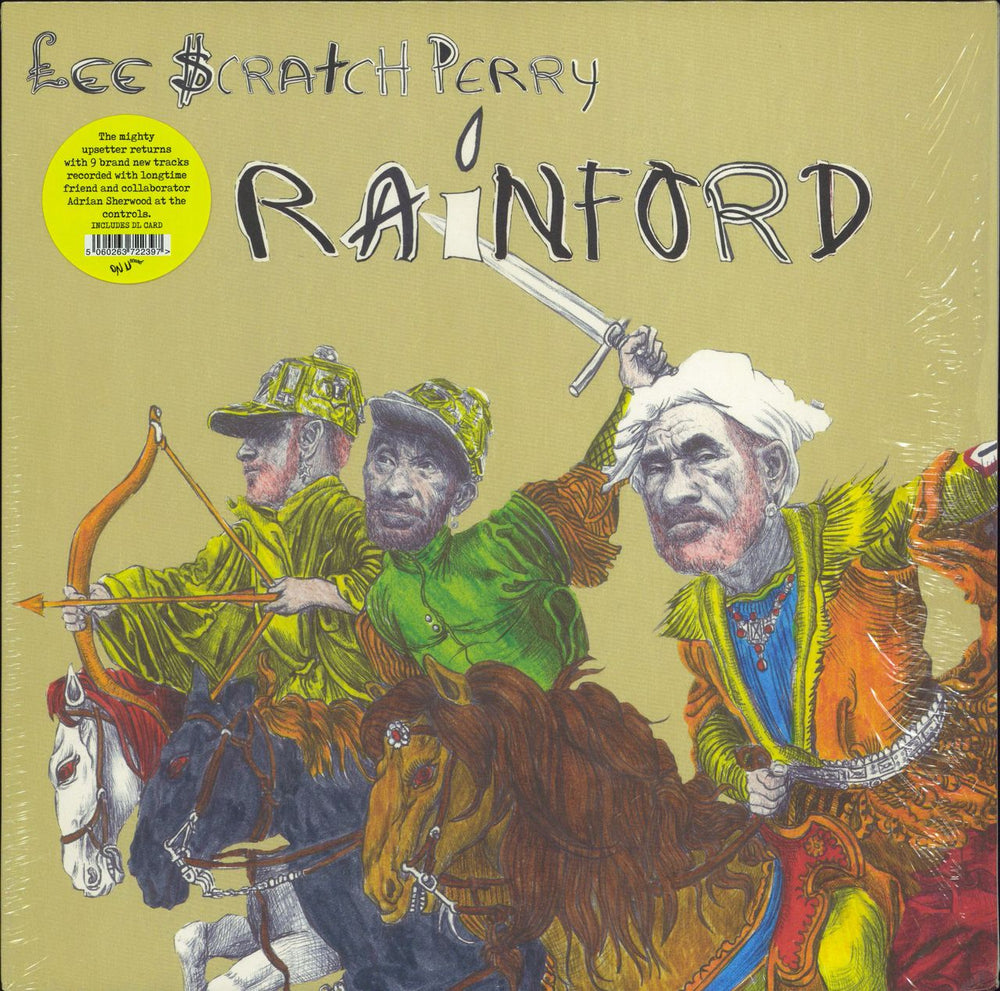 Lee Perry Rainford UK vinyl LP album (LP record) ONULP144