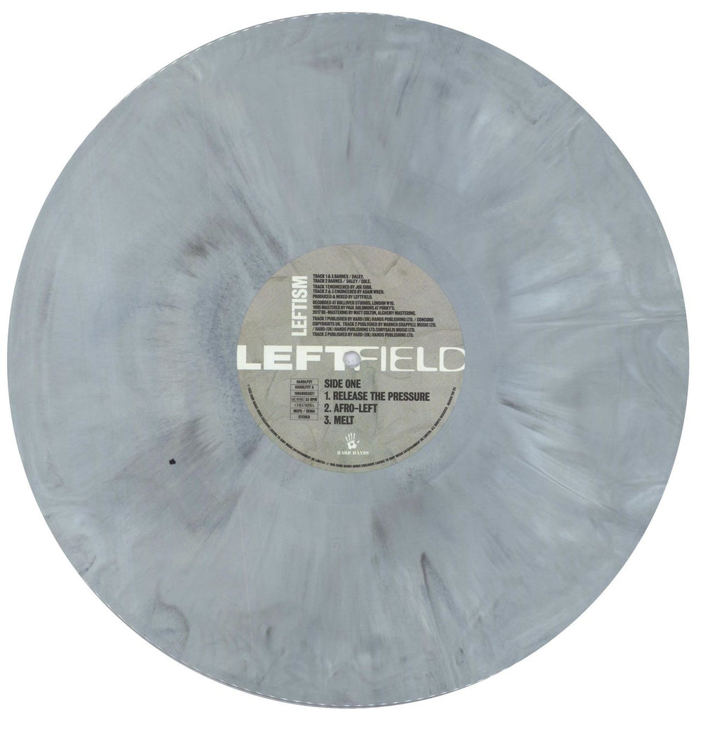 Leftfield Leftism - White & Black Marbled Vinyl UK 2-LP vinyl record set (Double LP Album) LFF2LLE836886