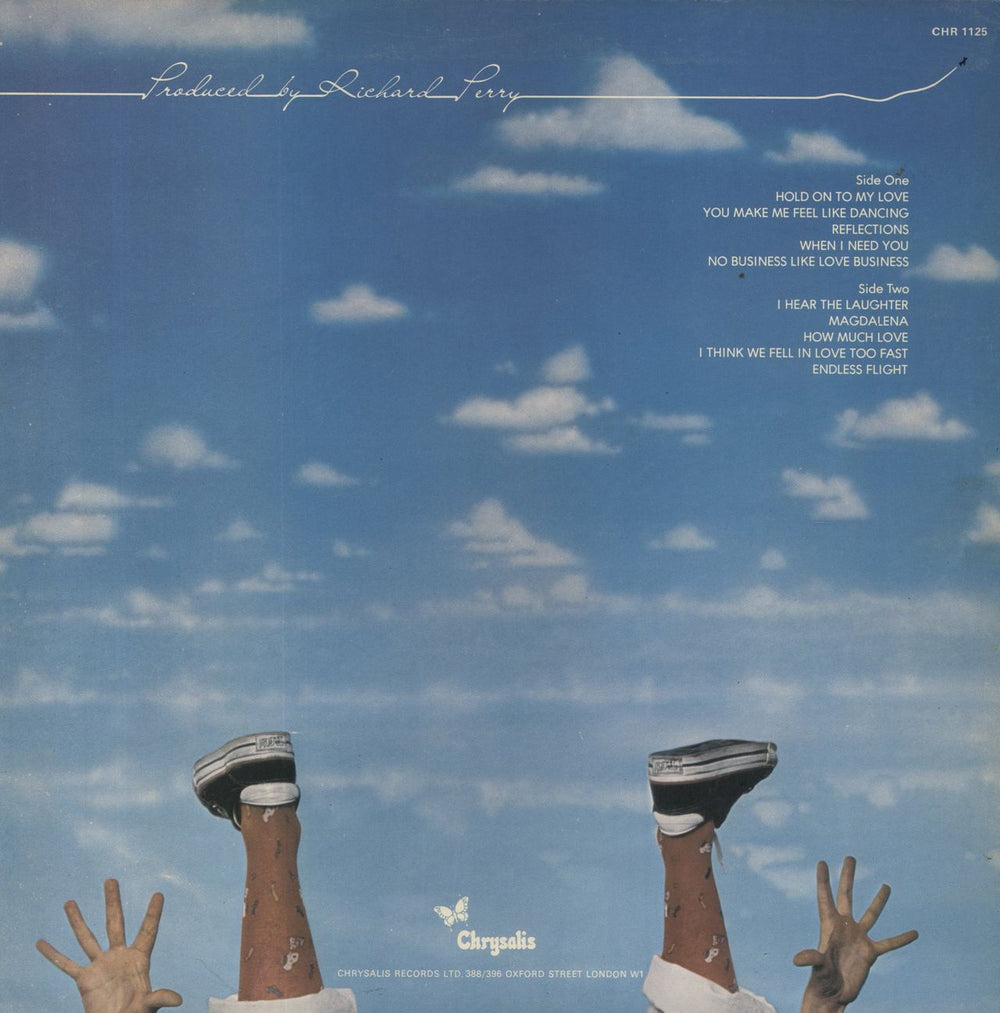 Leo Sayer Endless Flight UK vinyl LP album (LP record)