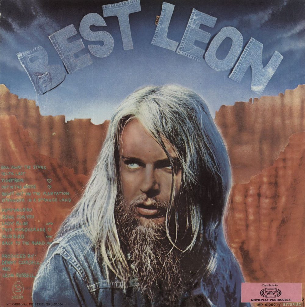 Leon Russell Best Of Leon Portugese vinyl LP album (LP record)