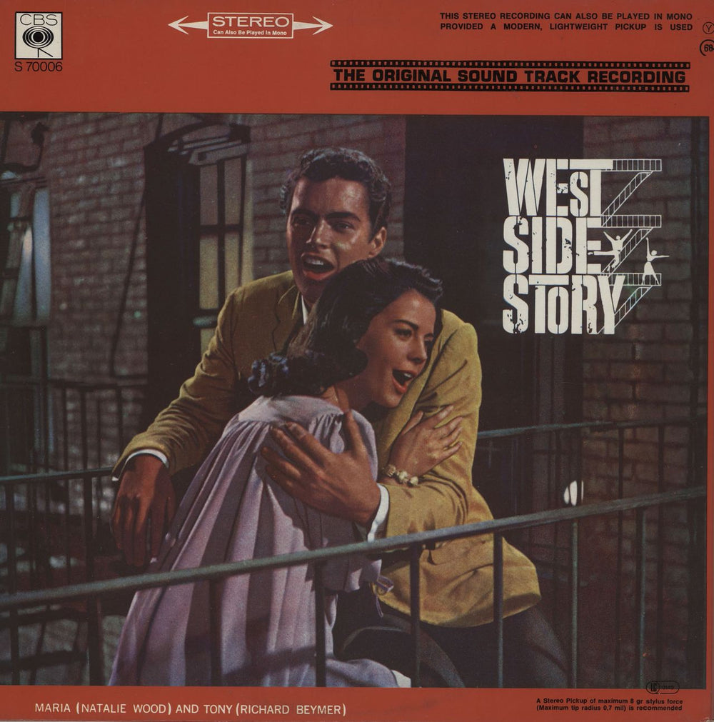 Leonard Bernstein West Side Story Dutch vinyl LP album (LP record)