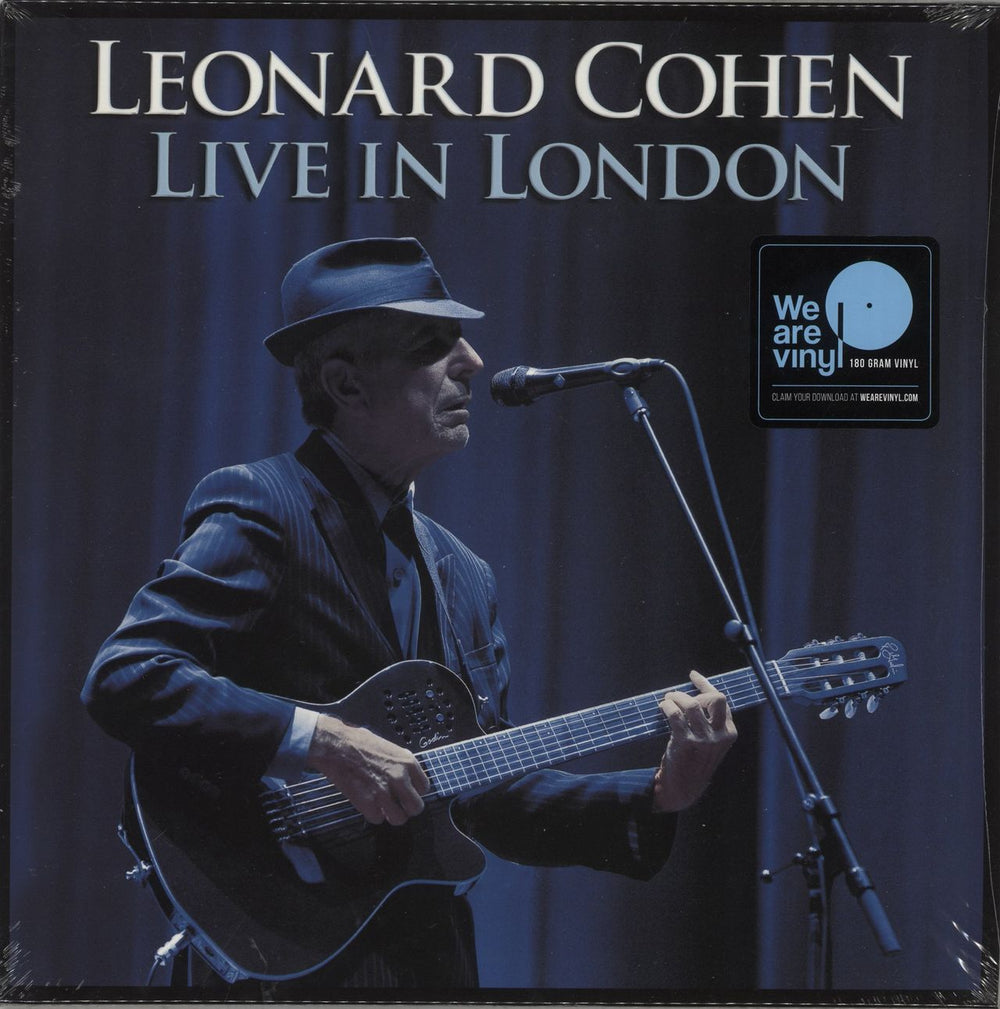 Leonard Cohen Live In London - 180gm - Sealed UK 3-LP vinyl record set (Triple LP Album) 88985434871