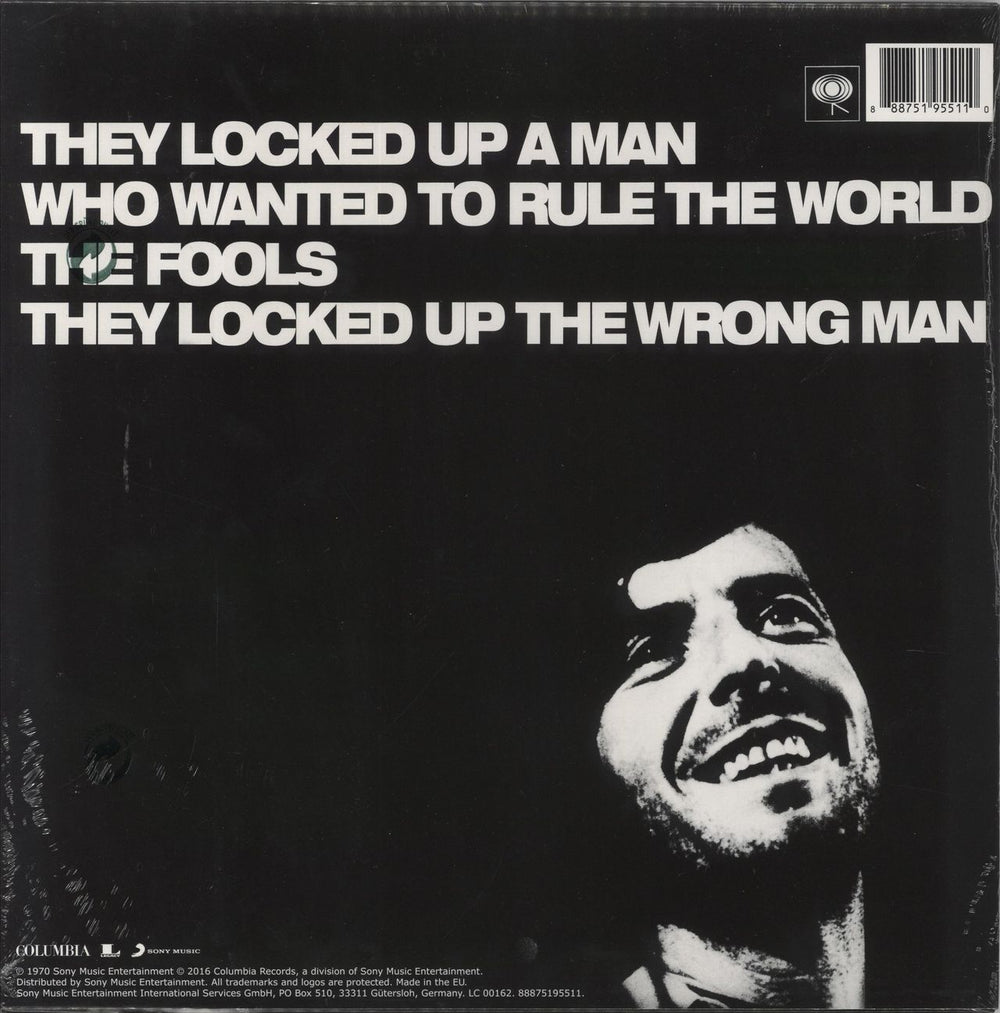 Leonard Cohen Songs Of Love And Hate - 180 Gram Vinyl - Sealed UK vinyl LP album (LP record) 888751955110