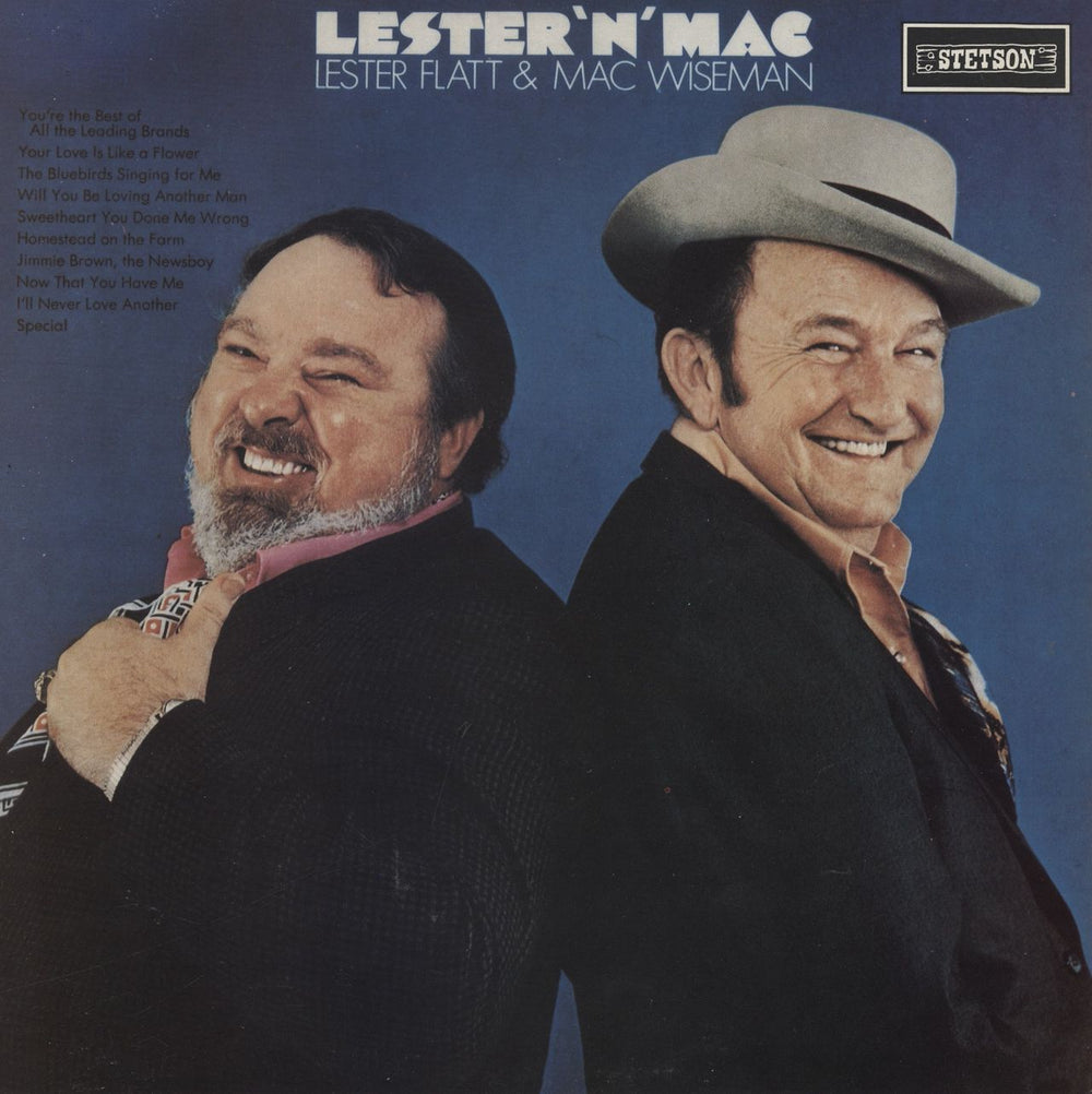 Lester Flatt Lester 'N' Mac UK vinyl LP album (LP record) HAT3065