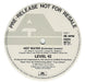 Level 42 Hot Water UK Promo 12" vinyl single (12 inch record / Maxi-single) POSPX697-DJ