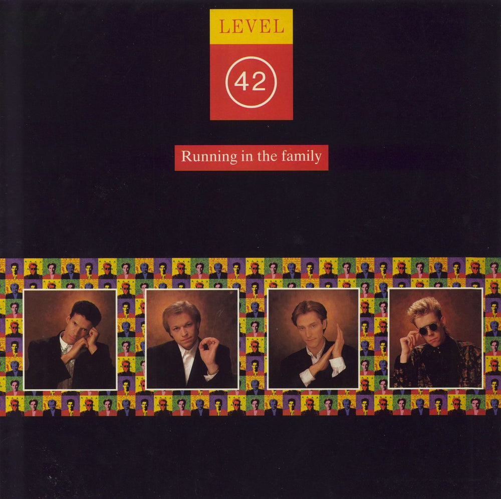 Level 42 Running In The Family UK vinyl LP album (LP record) POLH42