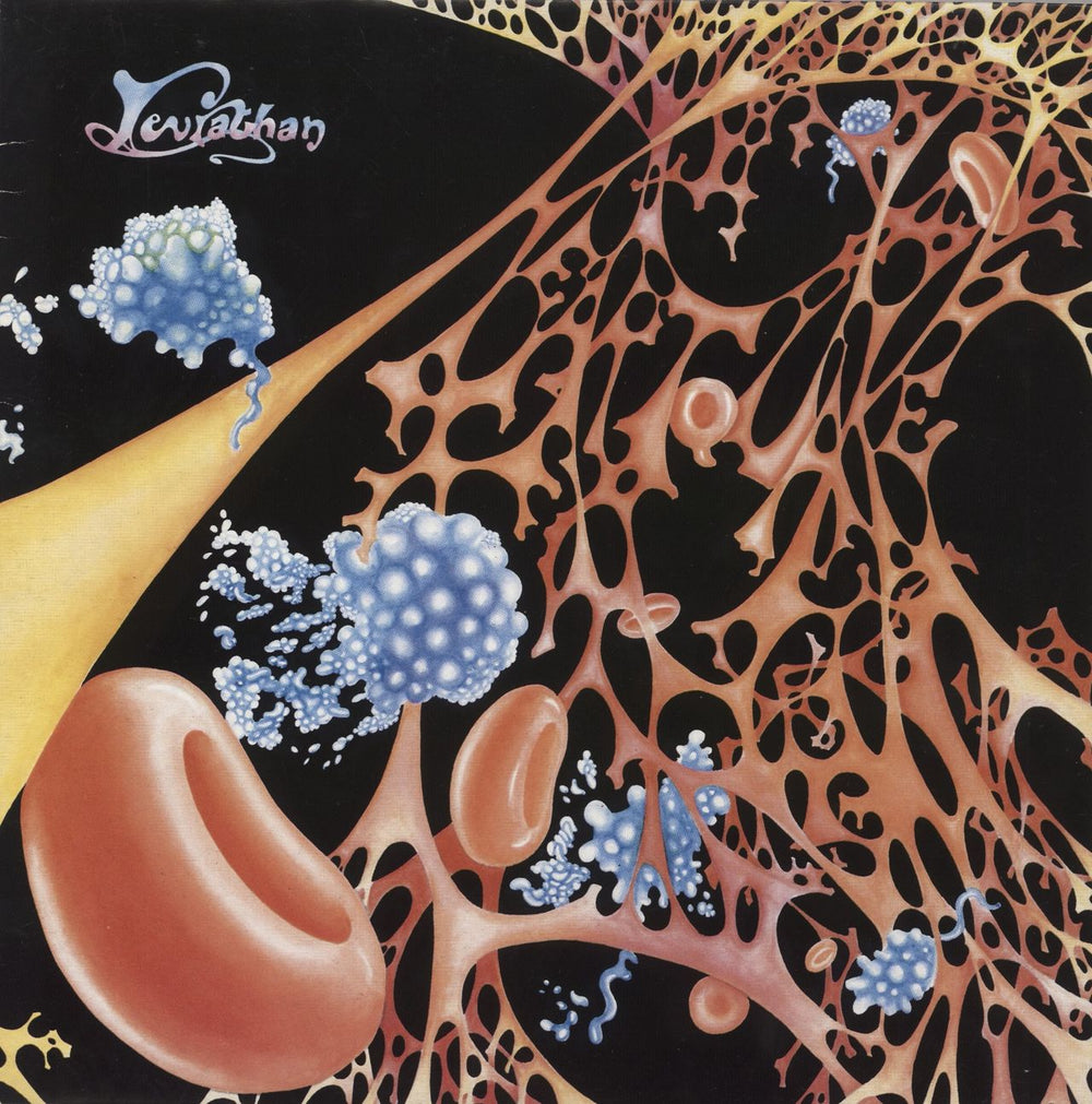 Leviathan (80S) Heartquake Italian vinyl LP album (LP record) DMN0188