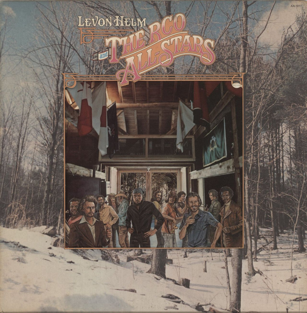 Levon Helm Levon Helm And The RCO All-Stars US vinyl LP album (LP record) AA-1017
